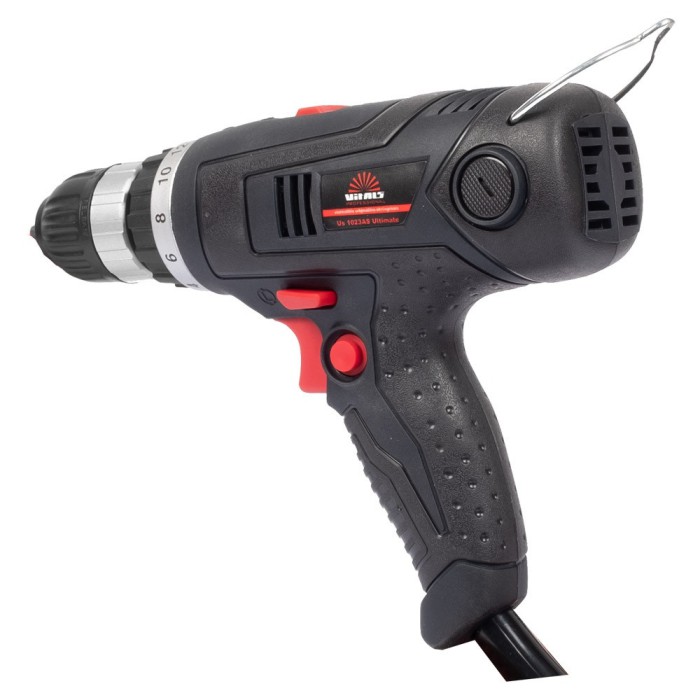 Дриль-шуруповерт електричний Vitals Professional Us 1023AS Ultimate, 230 Вт, 35 Нм, 2 швидкості, 16 ступенів