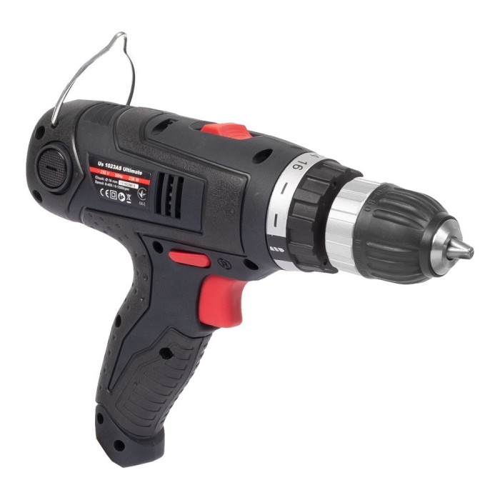 Дриль-шуруповерт електричний Vitals Professional Us 1023AS Ultimate, 230 Вт, 35 Нм, 2 швидкості, 16 ступенів