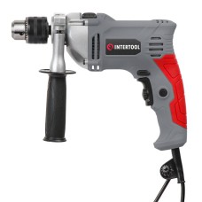 Дриль ударний INTERTOOL DT-0121, 950Вт, 0-2800 об/хв, 1.5-13 мм, реверс, металевий корпус редуктора Дриль ударний INTERTOOL DT-0121, 950Вт, 0-2800 об/хв, 1.5-13 мм, реверс, металевий корпус редуктора