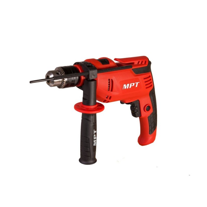 Дриль ударний MPT MID7106, 13 мм, 710 Вт, 0-2800 об/хв, 44800 уд/хв