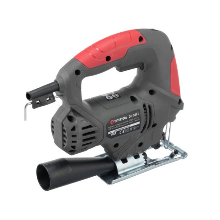 Електролобзик INTERTOOL DT-0461, 750Вт, 0-3000ход/хв, глибина розпилу 80 мм