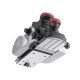 Электрорубанок INTERTOOL WT-0710, 850 Вт, 16000 об/мин, нож 82 мм, 0-3 мм