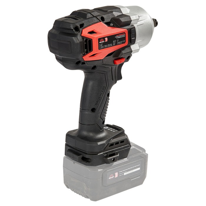 Гайковерт акумуляторний безщітковий Vitals Professional AT 1860 BS SmartLine+ (18 В, без АКБ та ЗУ)