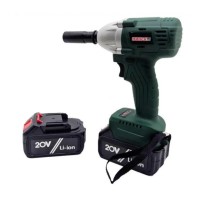 Гайковерт ударний акумуляторний Мінск MГА-21 (2 акумулятора, 20В, 4 насадки, безщітковий двигун, кейс)