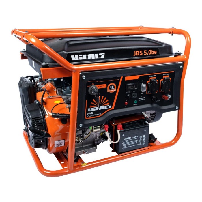 Генератор бензиновий Vitals JBS 5.0 be