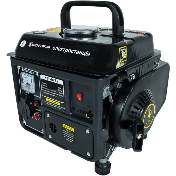 Генератор бензиновий Кентавр КБГ078а (2019)