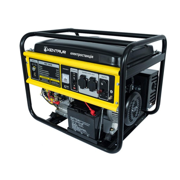 Генератор бензиновый Кентавр КБГ505Е (L)