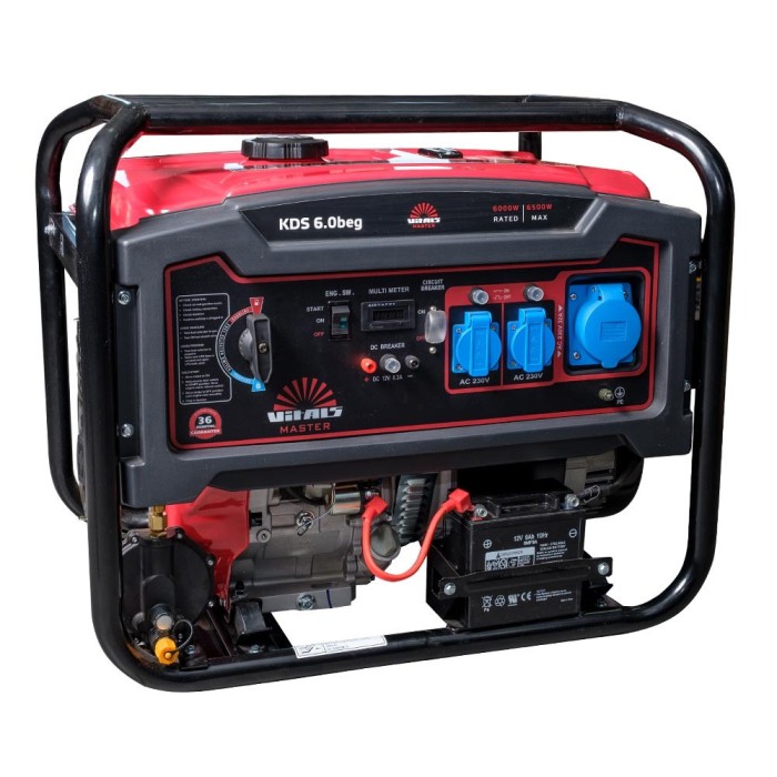 Генератор газ/бензин Vitals Master KDS 6.0 beg (2019)
