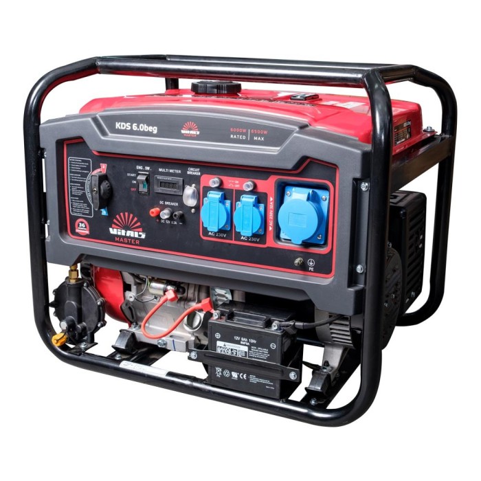Генератор газ/бензин Vitals Master KDS 6.0 beg (2019)