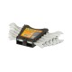 Ключі ріжкові MasterTool 70-2106, набір 6 шт. (6х7 TO 16х17) SS