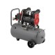 Компресор INTERTOOL PT-0026, 24 л, 1.1 кВт, 220В, 8атм, 160 л/хв, 1400 об/хв, безмасляний, 2 циліндра