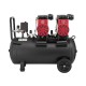 Компресор INTERTOOL PT-0027,50 л, 2x1.1 квт, 220В, 8атм, 320 л/хв, 1400 об/хв, безмасляний, 4 циліндра .