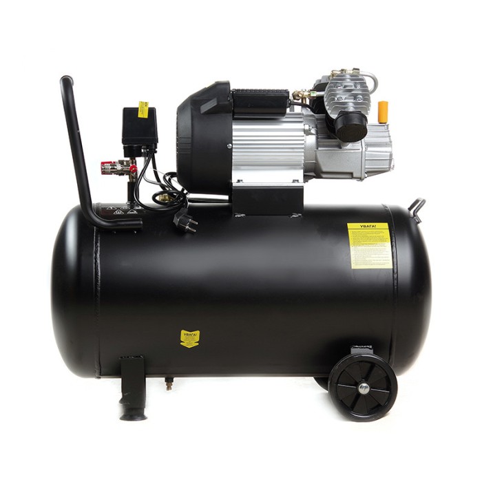 Компресор двоциліндровий OFD-100MX 8Бар 2.8 кВт 430 л/хв 100 л (2 крани) + Олія 0,2 л APRO