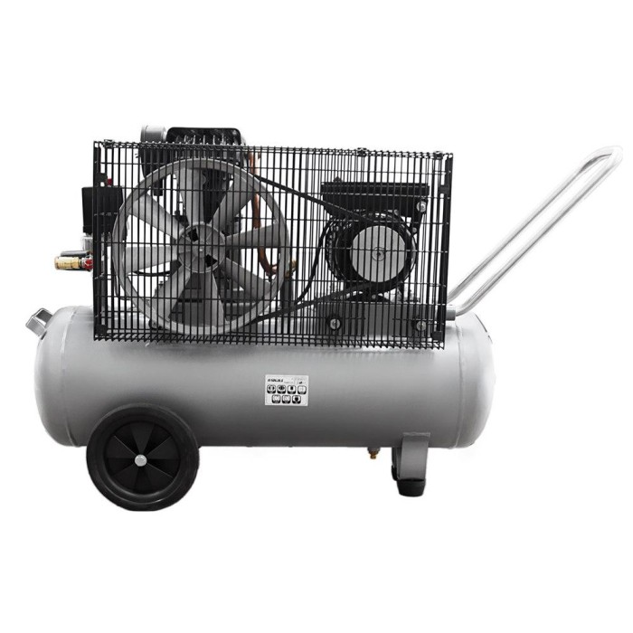 Компресор двоциліндровий ремінний 2.5 кВт 335 л/хв 10бар 50 л (2 крани) SIGMA (7044121)