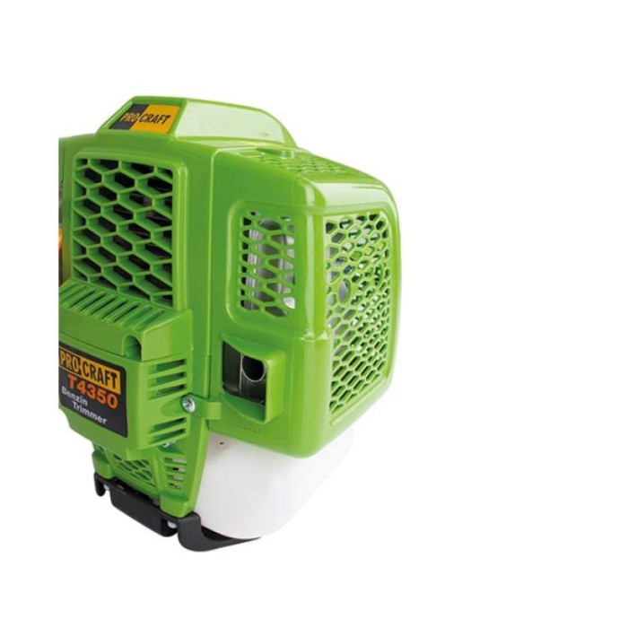Коса бензинова Procraft T4500 NEW, 4500 Вт, 9000 об/хв, 3 ножа, рюкзак, паперовий фільтр
