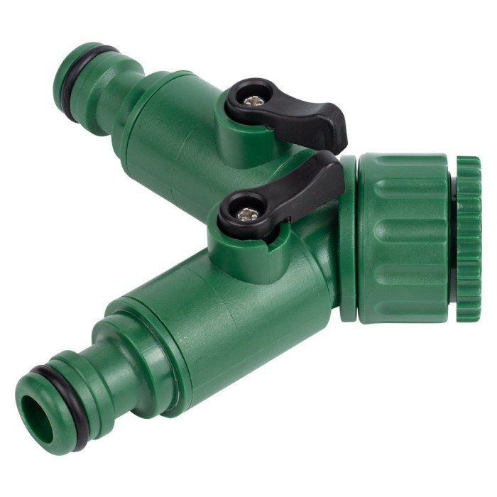 Кран розподільний з адаптерами 1/2