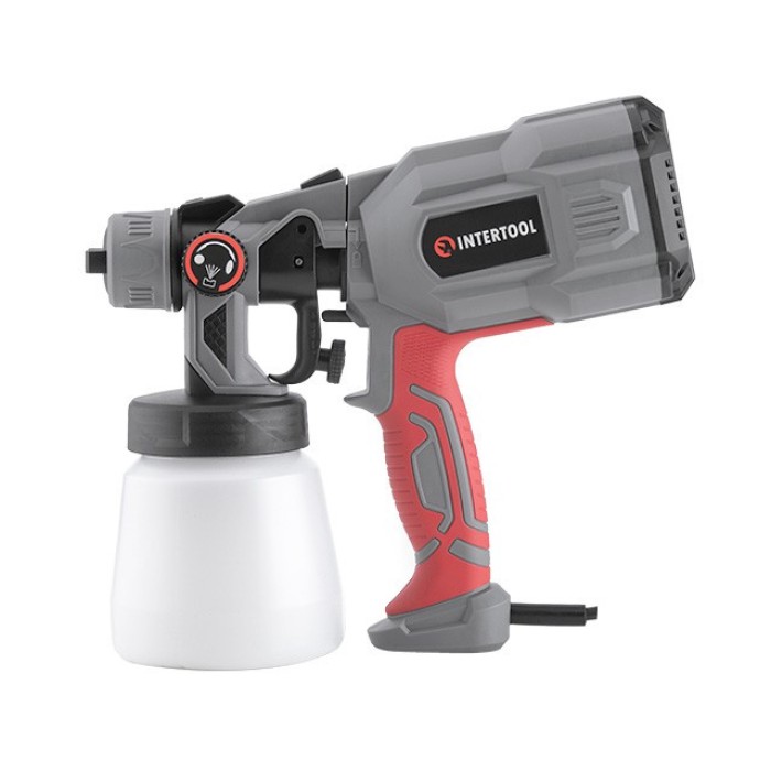 Фарбопульт електричний INTERTOOL DT-5055, HVLP 550 Вт., форсунка 1.8 мм, бачок 800мл Фарбопульт електричний INTERTOOL DT-5055, HVLP 550 Вт., форсунка 1.8 мм, бачок 800мл