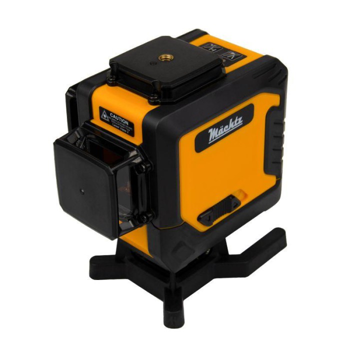 Лазерний рівень (нівелір) Mächtz MLL-12 GL, штатив, кейс, пульт ДК, зелений промінь, 12 ліній