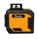 Лазерний рівень (нівелір) Mächtz MLL-05 G, 20 м, зелений промінь, 5 ліній, кейс