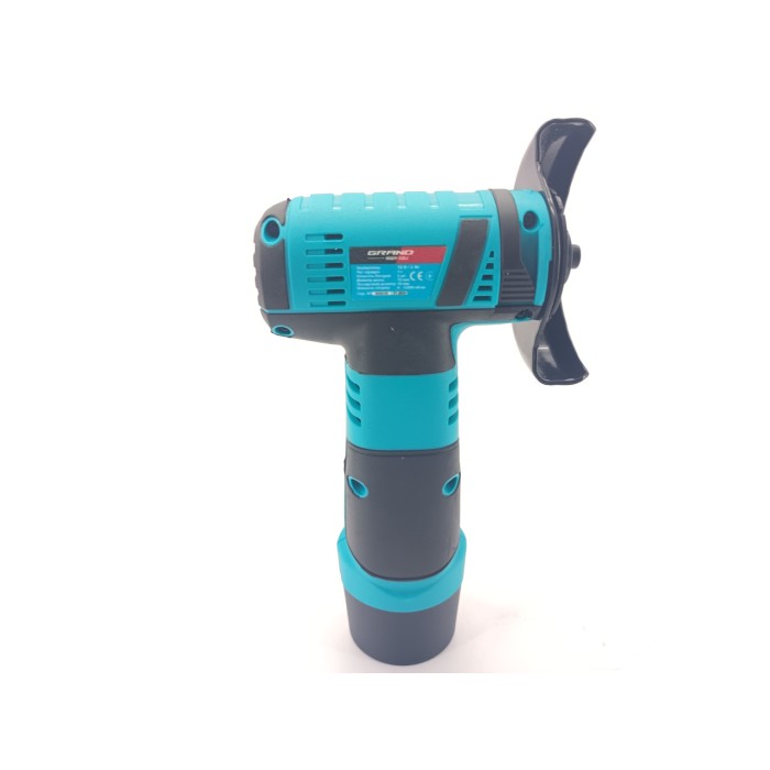 Машина кутошліфувальна акумуляторна (міні-болгарка) GRAND МШУ-12Li (2 АКБ 12В, 2 А*год, 75 мм, кейс)