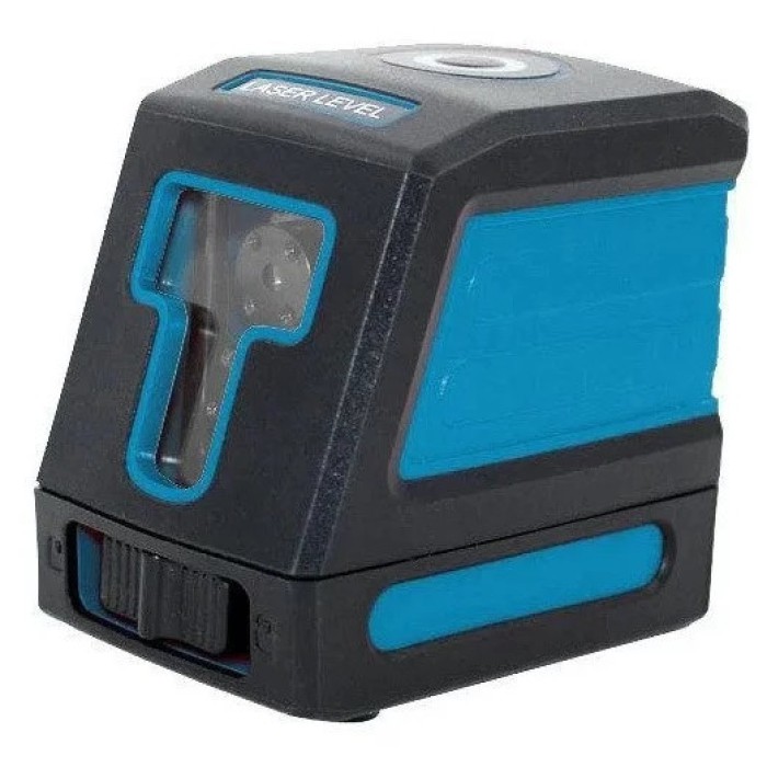 Міні лазерний нівелір KRAISSMANN 2 LL 15, Li-ion, дальність 15 м, 660 нм, буд. 0,3 мм/м, перехідник під штатив