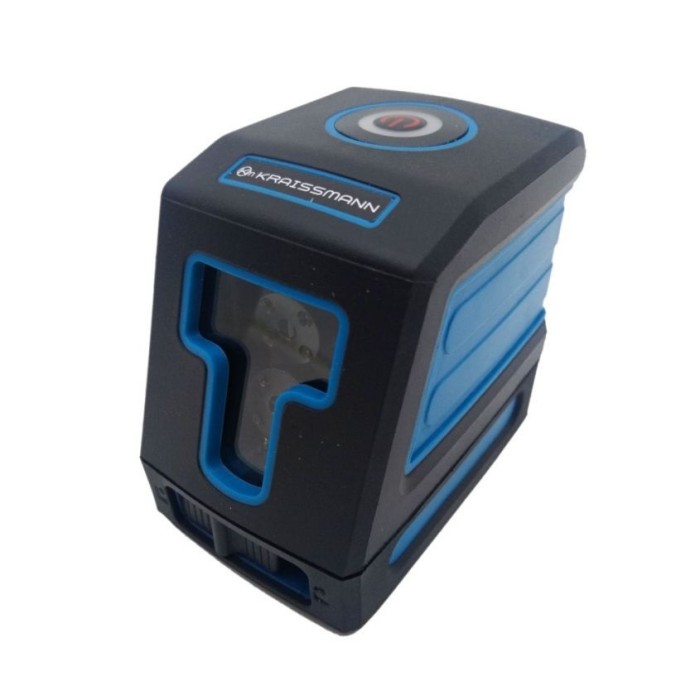 Міні лазерний нівелір KRAISSMANN 2 LL 15, Li-ion, дальність 15 м, 660 нм, буд. 0,3 мм/м, перехідник під штатив