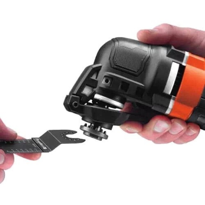 Многофункциональный инструмент Black+Decker MT280BA, 280 Вт, 22000 об/мин, насадки, сумка