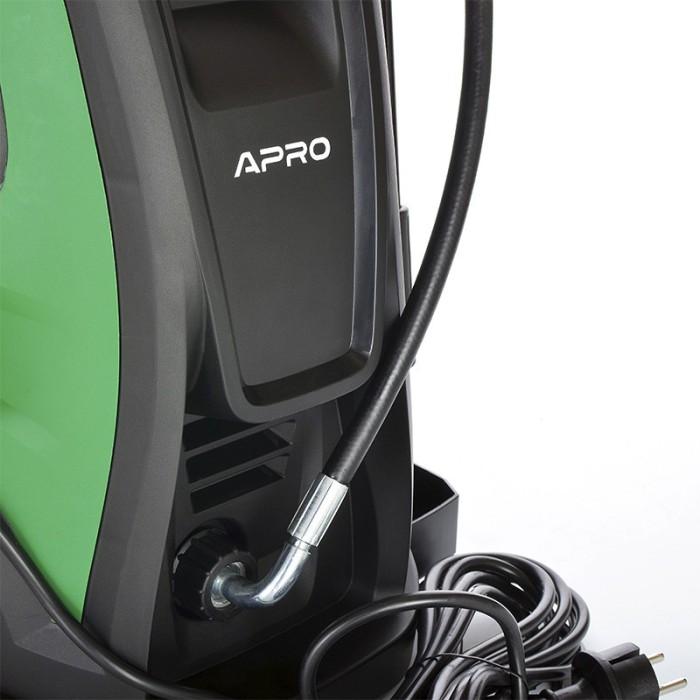 Мийка високого тиску APRO PWH-2400, 2400Вт, ном. 5.5 л/хв, макс. 6.8 л/хв, 120-180 бар