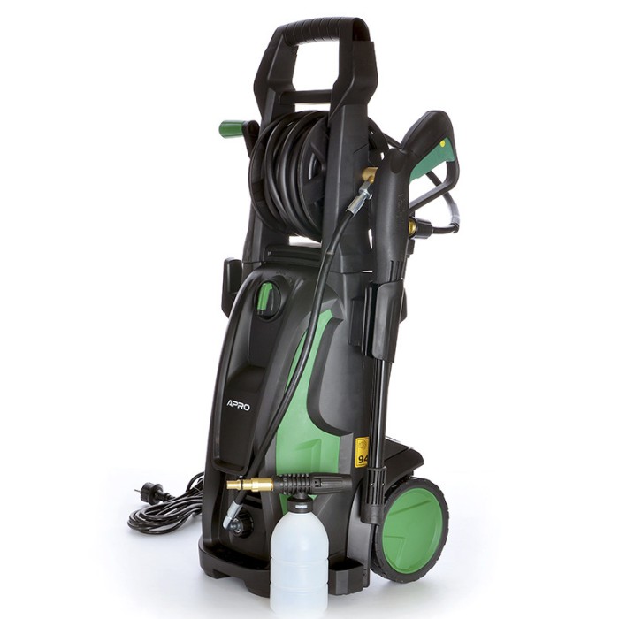 Мийка високого тиску APRO PWH-2400, 2400Вт, ном. 5.5 л/хв, макс. 6.8 л/хв, 120-180 бар