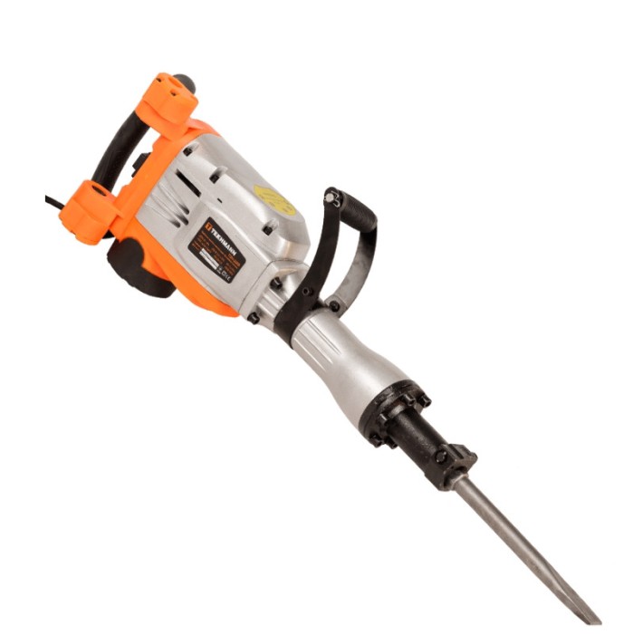 Молоток відбійний (бетонолом) Tekhmann TDH-2260, SDS-HEX, 2200 Вт, 1900 уд/хв, 60 Дж, кейс