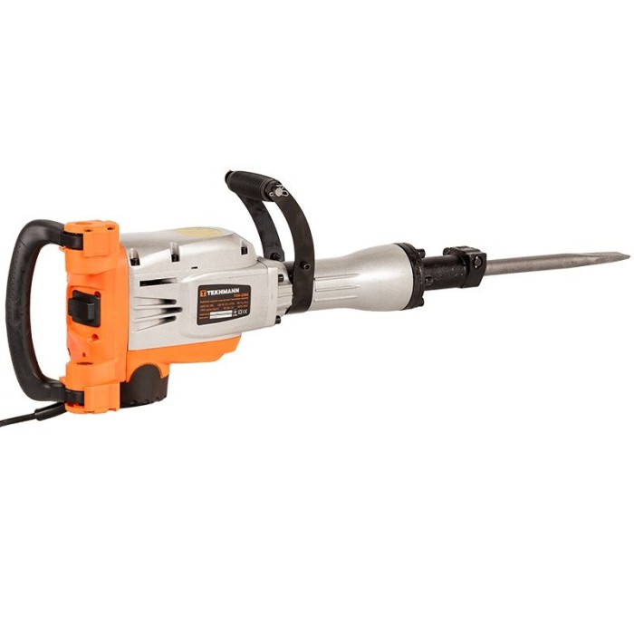 Молоток відбійний (бетонолом) Tekhmann TDH-2260, SDS-HEX, 2200 Вт, 1900 уд/хв, 60 Дж, кейс