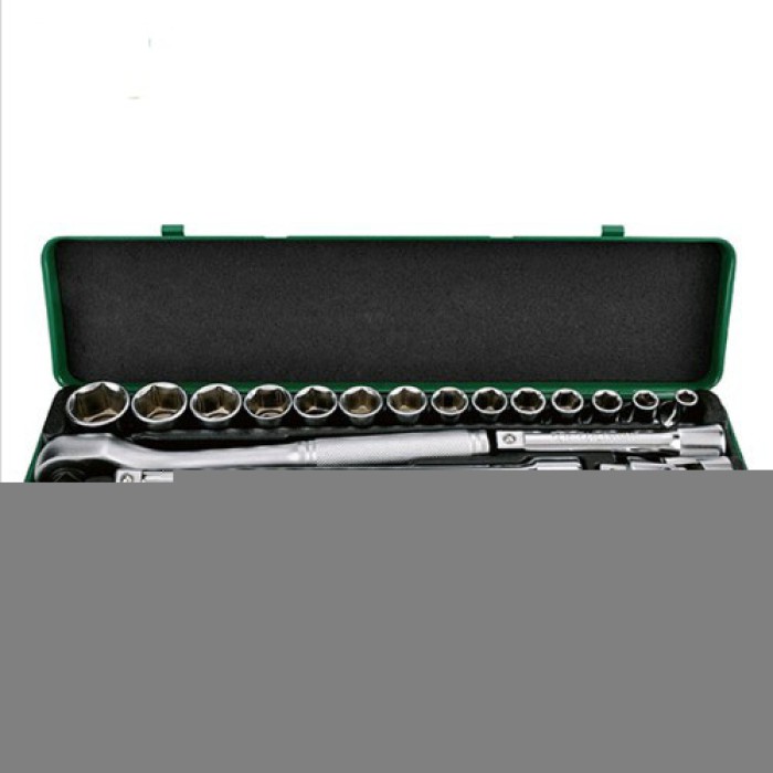 Набор головок с трещоткой TOPTUL GCAD1821, 1/2