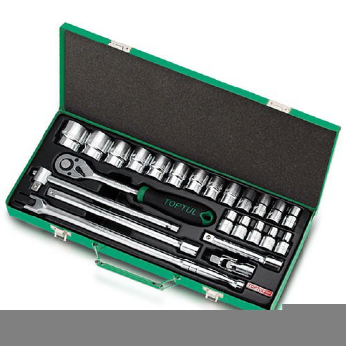 Набір інструменту головки з тріскачкою TOPTUL 1/2