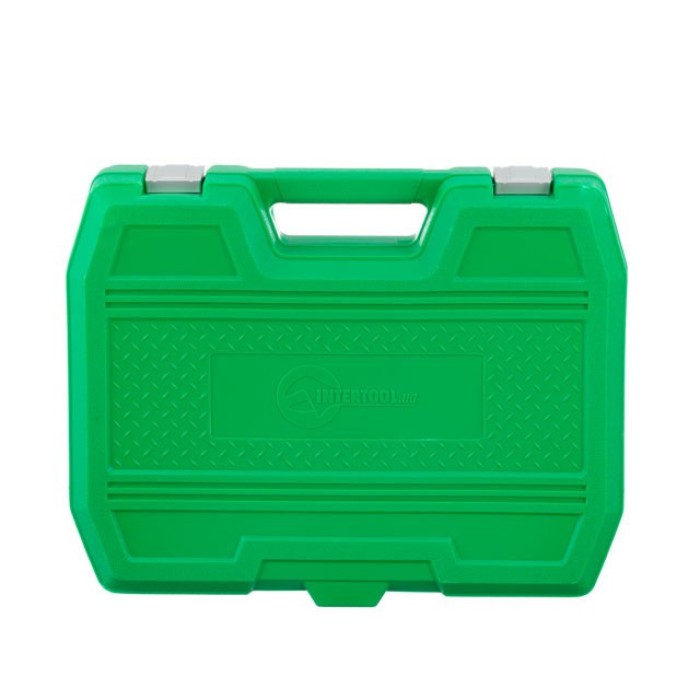 Набор инструментов INTERTOOL ET-6108SP, 1/2'' & 1/4'' 108ед.
