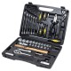 Набір інструментів, ключів, насадок торцевих і біт 1/4