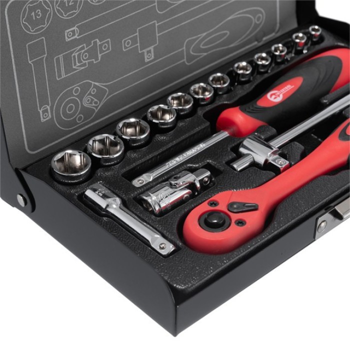 Набір інструментів професійний INTERTOOL ET-6017, 1/4