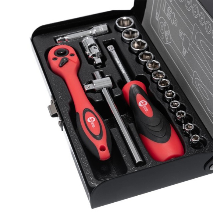 Набір інструментів професійний INTERTOOL ET-6017, 1/4