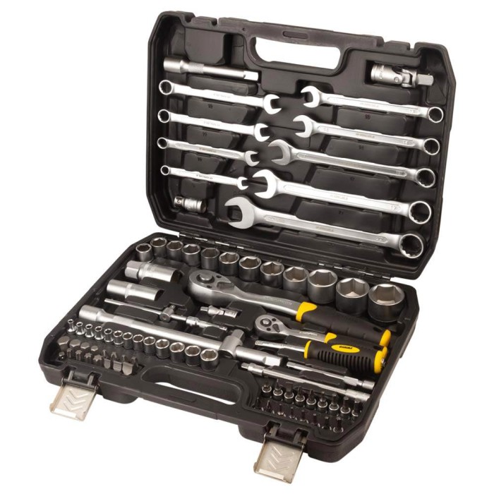 Набір насадок торцевих і біт 1/4