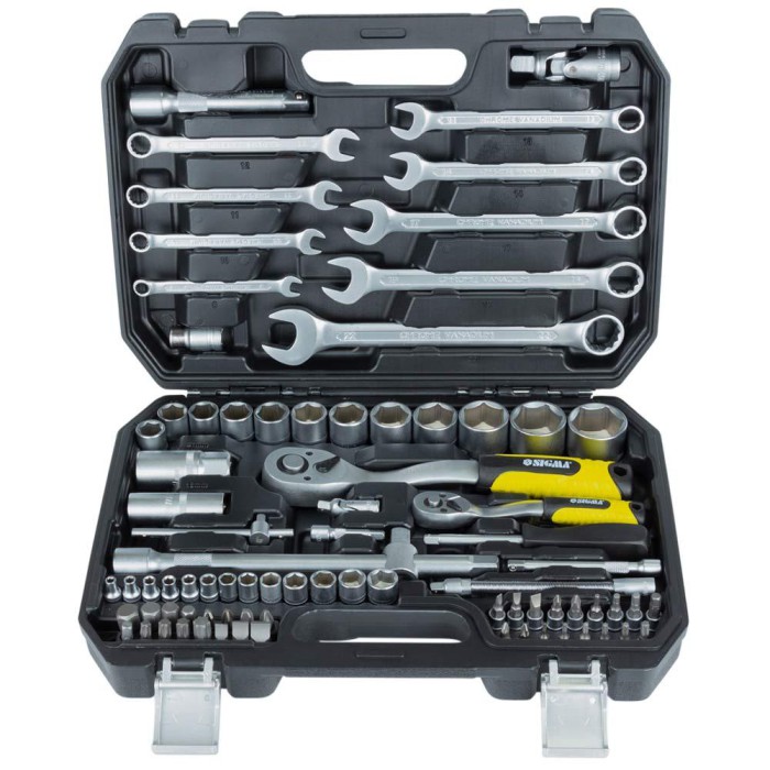 Набір насадок торцевих і біт 1/4