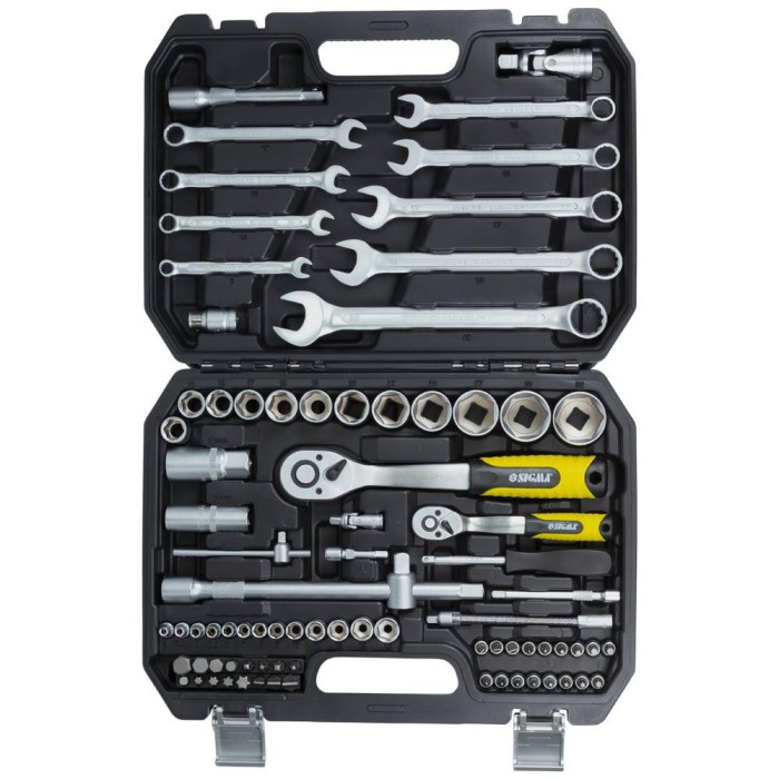 Набір насадок торцевих і біт 1/4