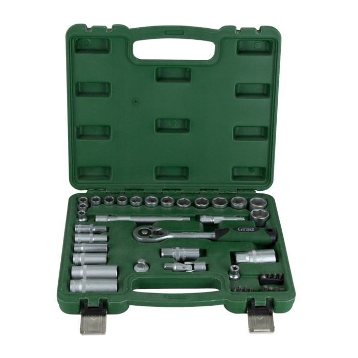 Набір насадок торцевих і біт 3/8