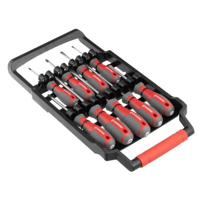 Набір викруток 9 од. INTERTOOL VT-3349