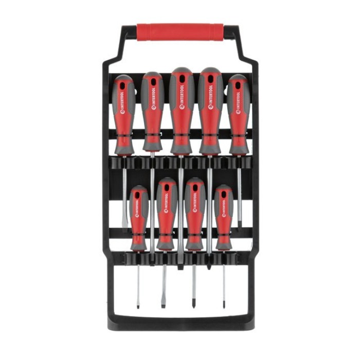 Набір викруток 9 од. INTERTOOL VT-3349