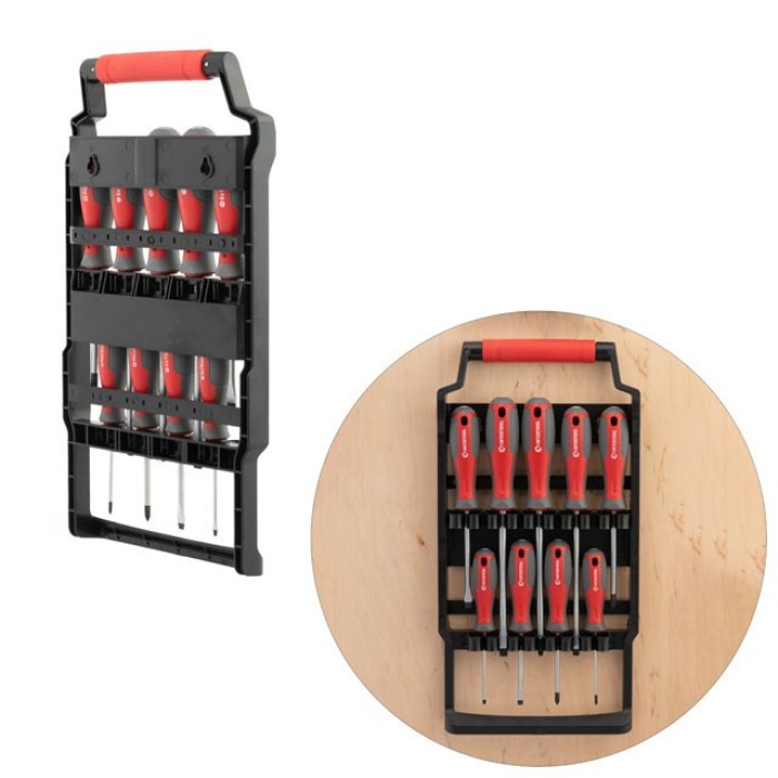 Набір викруток 9 од. INTERTOOL VT-3349