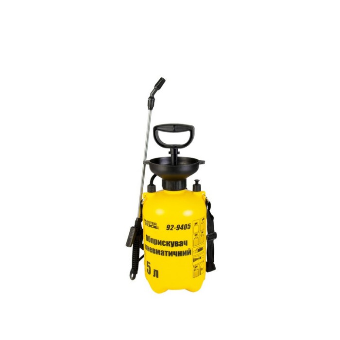 Обприскувач пневматичний MasterTool 92-9405, 5 л, штанга 43 см