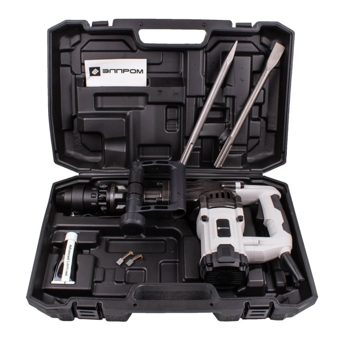 Відбійний молоток (бетонолом) Елпром ЕМО-2250МАХ, SDS-max, 2250 Вт, 3800 уд/хв, 12 Дж, кейс