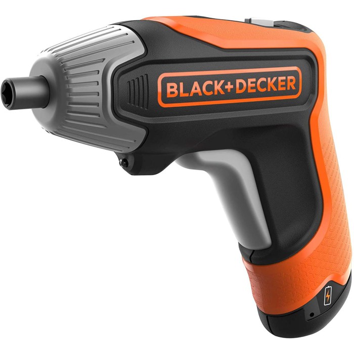 Отвертка аккумуляторная Black+Decker: 3,6 В; 1,5 АЧас, F=5 Нм, 6-гран. 1/4