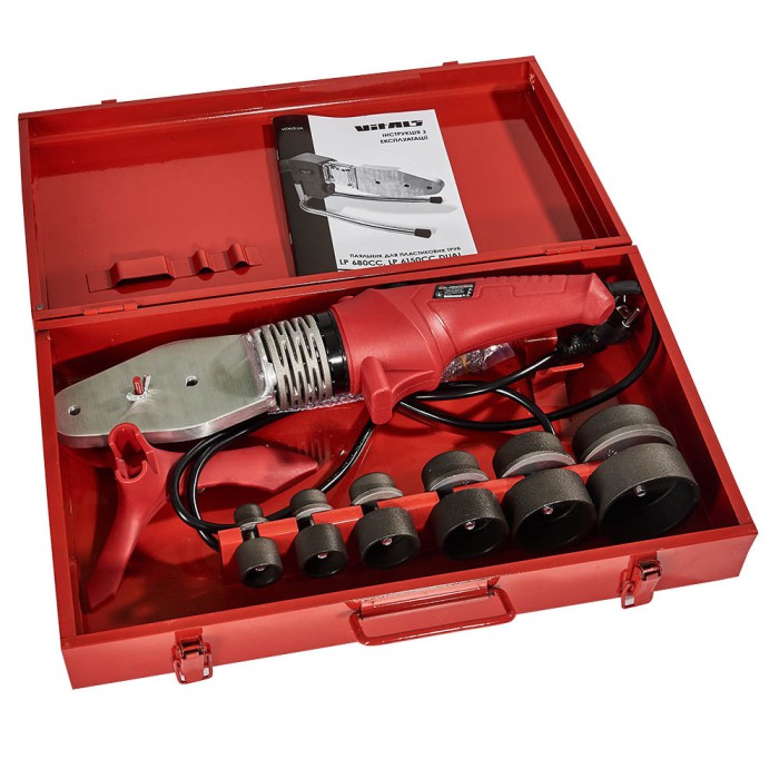 Паяльник для пластикових труб Vitals LP 6150CC dual