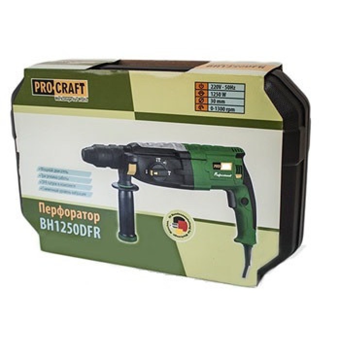 Перфоратор Procraft BH-1250 ДФР