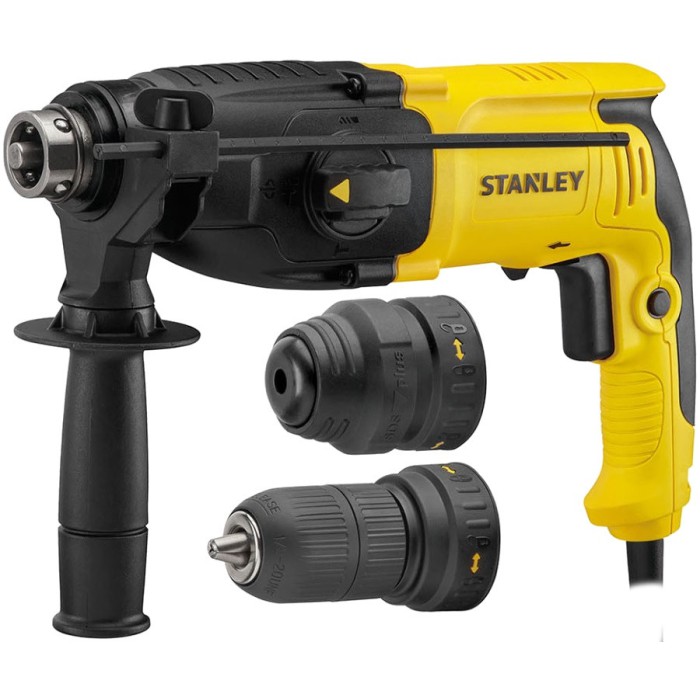 Перфоратор Stanley SHR264K (800 Вт, 3.4 Дж, кейс)